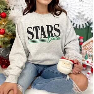 Dallas Stars Nhl Hockey Fan Graphic Crewneck Sweatshirt